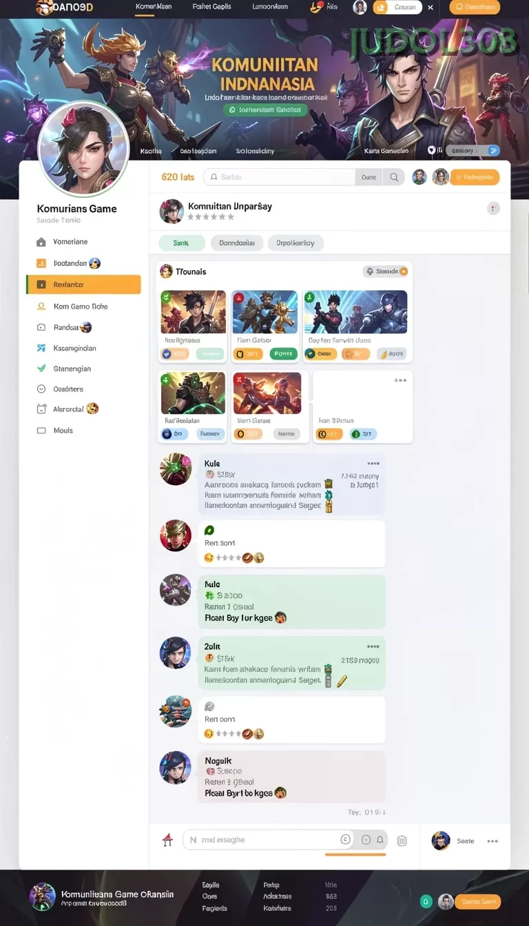 Cuplikan layar API36 — menu navigasi