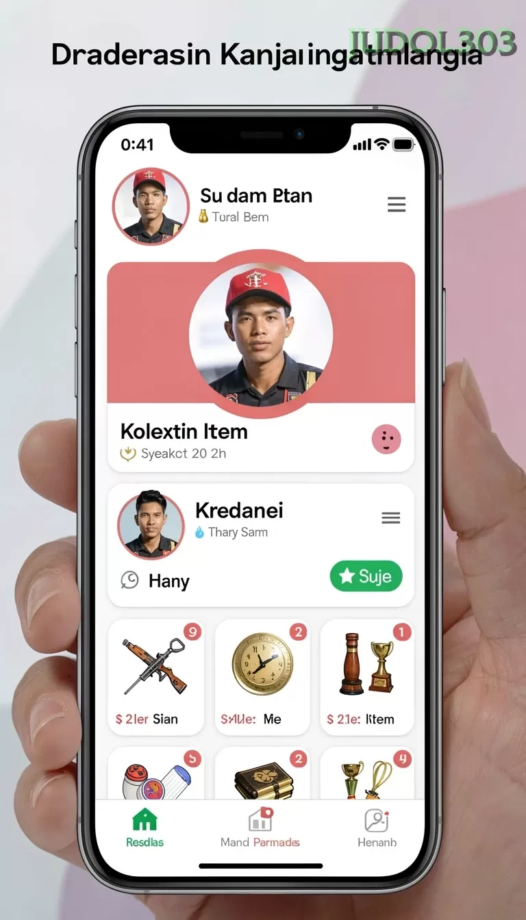 Cuplikan layar QQSTAR — halaman utama