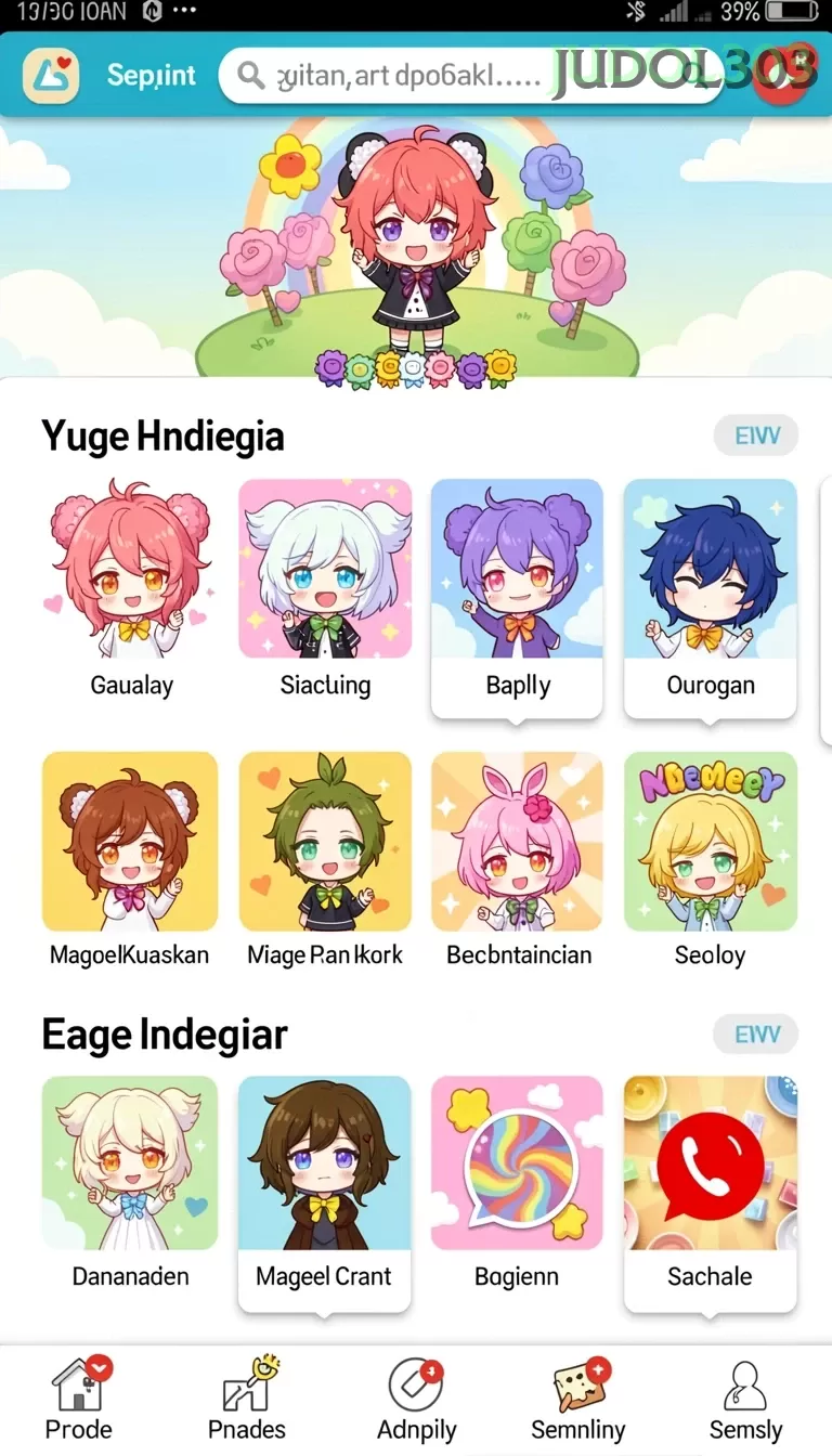 Cuplikan layar QQSTAR — aktivitas