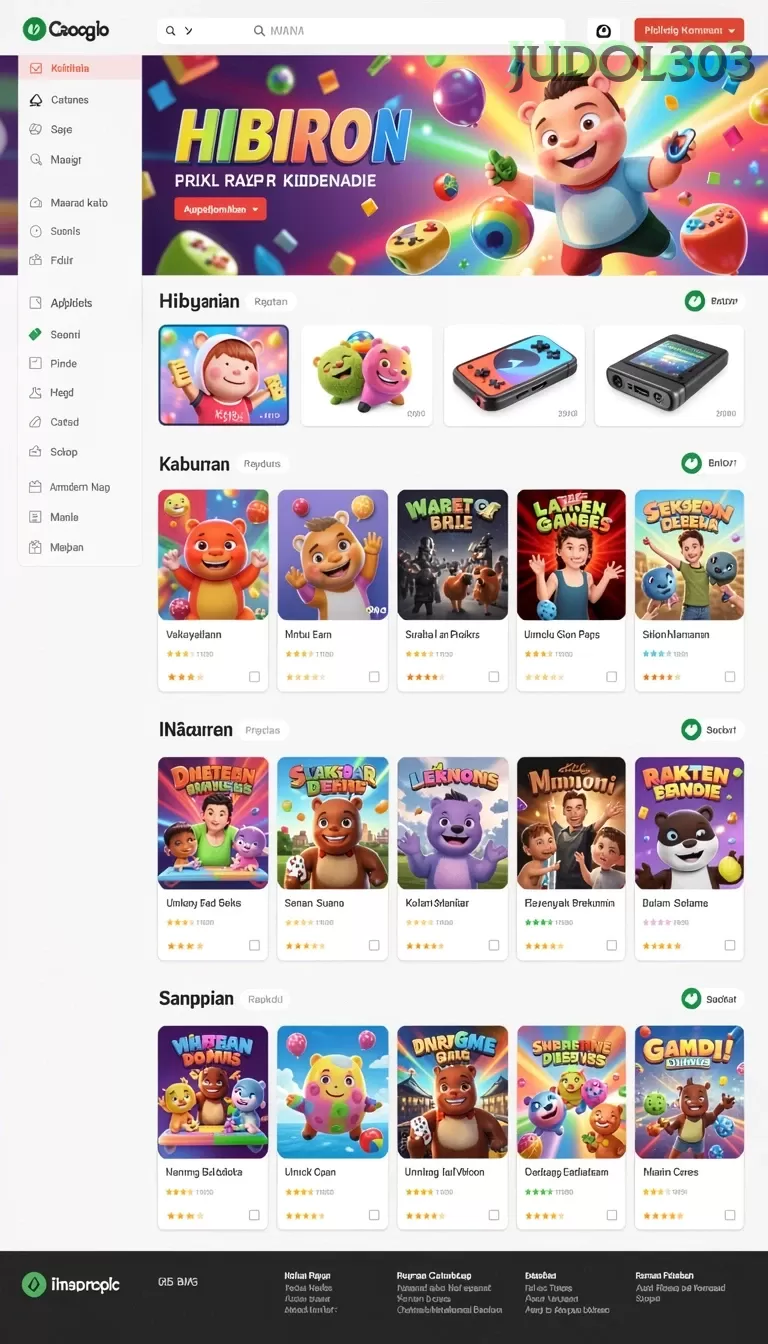 Cuplikan layar SKY99 — halaman utama